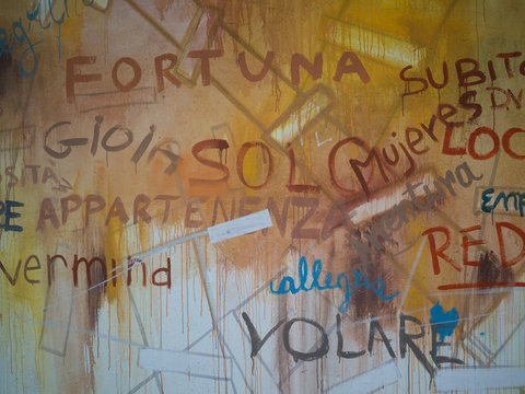Art work on the wall