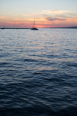 Obraz premium Beautiful suset at Marseille in France