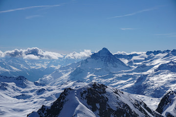 Obraz premium Dent Parrachée, France