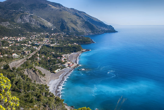 Landscape Acquafredda village, Italy