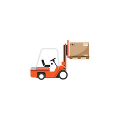 forklift vector icon