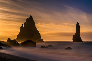 Reynisdrangar rocks