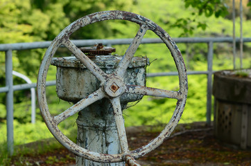 rusty water pomp
