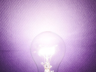 electricty concept of light bulb
