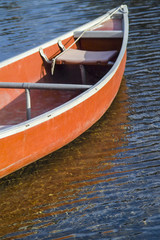 Obraz premium Canoe on Lake