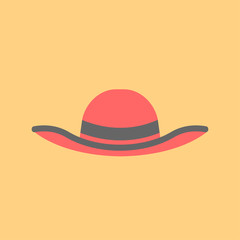 woman hat icon