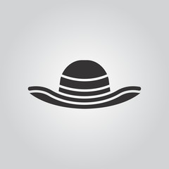 woman hat icon