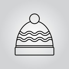 winter hat icon