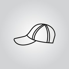 Baseball cap icon