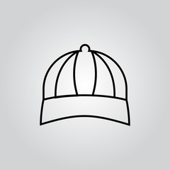 Baseball cap icon