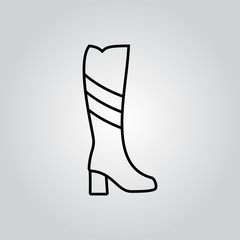 women's boots icon