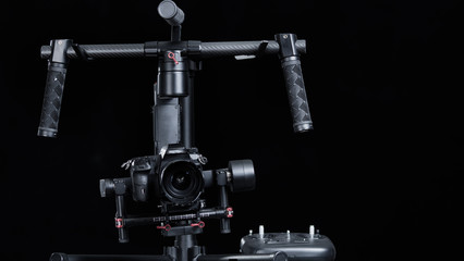 Hand held camera stabilizer