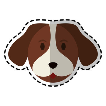 dog animal icon image vector illustration design 