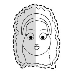 happy girl kid or child icon image vector illustration design 