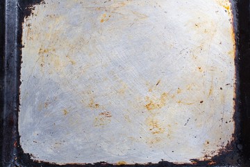 Rusty baking sheet