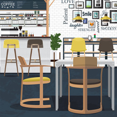 Coffee shop design art