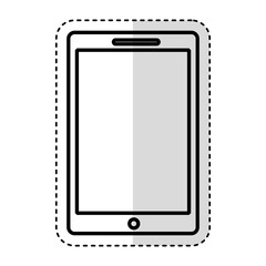 smartphone device isolated icon vector illustration design