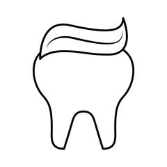 tooth clean isolated icon vector illustration design