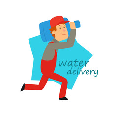 Water delivery service.