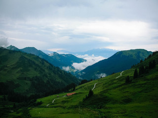 Fototapeta na wymiar Mountains with cloud