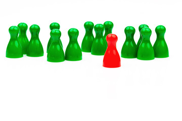 Mobbing im Team. Au&szlig;enseiter