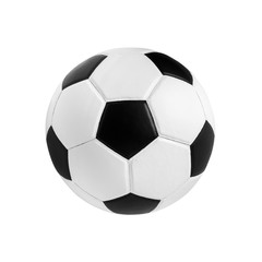 soccer ball closeup image. soccer ball on isolated.