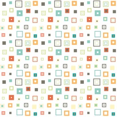 Art geometric pattern from different rectangles. Modern colorful background for your business slide presentation. Vector illustration