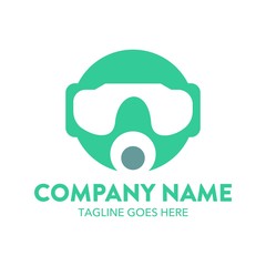 Fototapeta premium Diving Logo