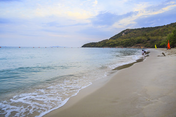 Fototapeta na wymiar beautiful beach, Chonburi Thailand