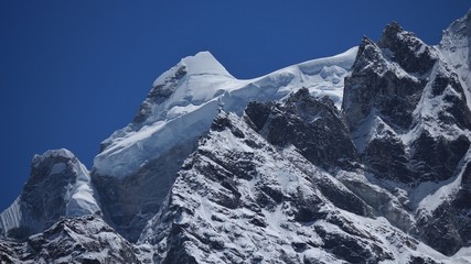 Phungi glacier. Everest National Park, Nepal.