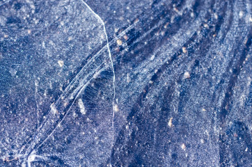 Ice texture frosty puddle