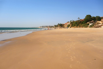 Paradise beach in Toubab Dialao, Senegal