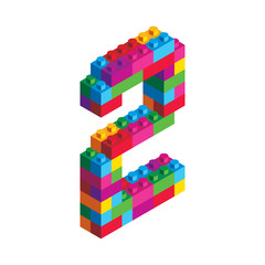 Isometric Alphabet Block