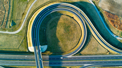 Zjazd z autostrady © Lukasz