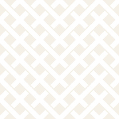 Weave Seamless Pattern. Stylish Repeating Texture. Black and White Geometric Vector Illustration.