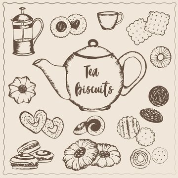 tea with biscuits