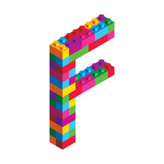 Isometric Alphabet Block