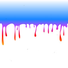 Nice Red Paint Drops