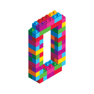 Isometric Alphabet Block