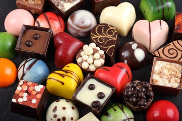 Chocolate candies