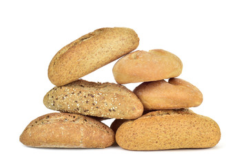 Fototapeta na wymiar assortment of different bread rolls