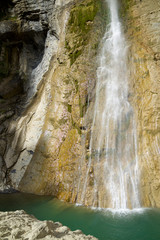Naklejka premium Waterfall in Pyrenees