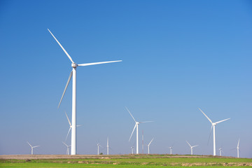 Fototapeta premium Wind energy concept
