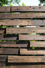 Wooden fence background