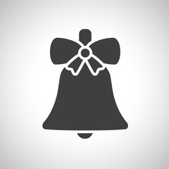 Christmas garland with bow. Vector. 