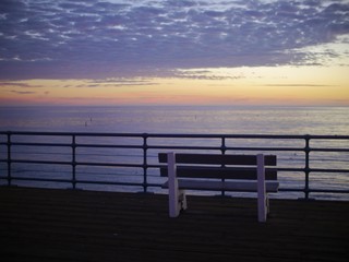 Fototapeta na wymiar Ocean View, Santa Monica Pier