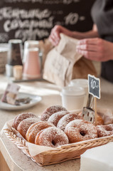 Doughnut Store Counter