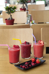Mixed berries juice