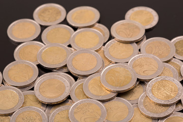 euro coins