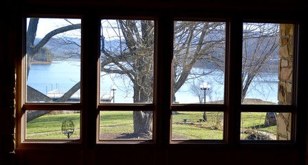 Fototapeta premium Lake Front View
